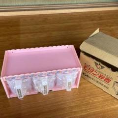 昭和レトロポップ 調味料花柄ケース 昭和レトロ花柄 調味料棚ケース 大