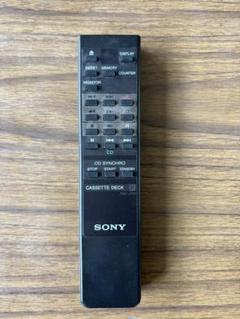 ☆SONY☆CASSETTEDECK リモコン RM-J701☆動作未確認☆