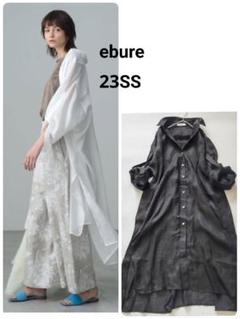 超初期モノebure ストライプ 長袖シャツワンピース