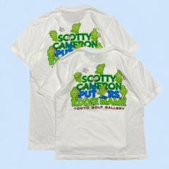 半額以下で買えるクーポン特集 S 2点セット Tシャツ スコッティキャメロン M プリント ホワイト メンズウェア