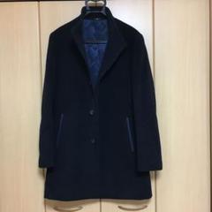★【LANVIN ランバン】『シングルチェスターコート』ネイビー／メンズ 2025年最新】ランバン メンズ チェスターコートの人気アイテム