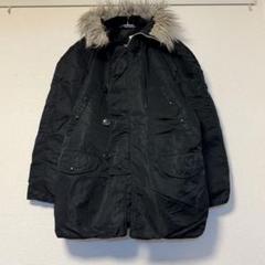 再値下げ！ N3B　アルファ社　アメリカ製　黒　M　美品 Alpha Industries ALPHA アルファ N-3Bフライトジャケット JAPAN