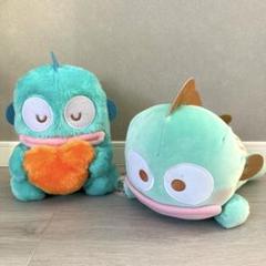 【新品未使用】ハンギョドン 2体 うたた寝 ましゅまるむ寝そべりBIGぬいぐるみ