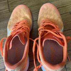 asics FlyteFoam オレンジ ランニングシューズ