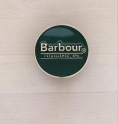 Barbourスマホグリップ緑色
