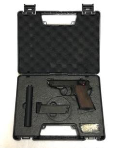 ◾️貴重◾️ワルサーPPK◾️ムービープロップモデル◾️マルゼン マルゼン ワルサームービープロップシリーズ ワルサーPPK/Sセット BK
