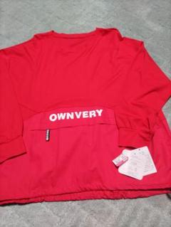 OWNVERY レッド 長袖 Tシャツ