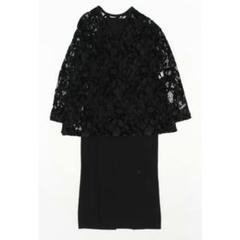 Ameri アメリ UND VELOUR LACE LAYERED DRESS