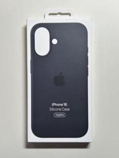【新品】純正 iPhone 16 シリコンケース・ブラック②