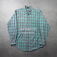 patagonia 80s〜 plaid チェックシャツ ポルトガル製 L