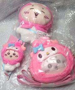 【新品】ちいかわ サンリオ コラボ　３点セット かに✖️マイメロ ちいかわ サンリオ コラボ ③点セット かに✖️マイメロ - メルカリ