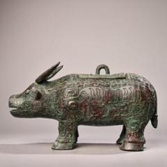 中国古董，青銅器の尊，古銅製，古代の紋，極細工，重778克。 中国古董，青銅器の尊，古銅製，古代の紋，極細工，重778克