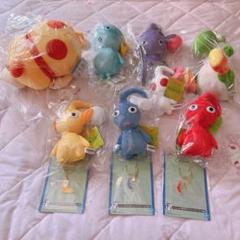 三英貿易　ピクミン ぬいぐるみ　新品　未開封　紫　赤　オッチン　青　黄　チャーム 三英貿易 ピクミン ぬいぐるみ 新品 未開封 紫 赤 オッチン 青