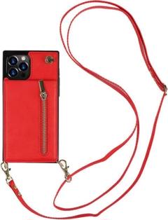 スマホストラップ ストラップ レッド