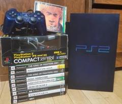 SONY PLAYSTATION 2 MIDNIGHT BLUE