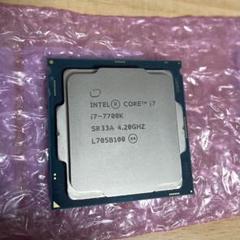 最安】Intel Core i7-7700K CPU バルク品 - メルカリ