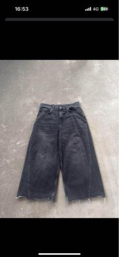 ZARA バギージーンズ　limited edition ジャカード バギーフィットジーンズ - ブラック | ZARA Japan / 日本