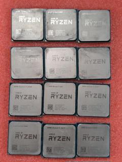 ［ジャンク]AMD RYZEN 5 2600 CPU 12個セット② ジャンク]AMD RYZEN 5 2600 CPU 12個セット② - メルカリ