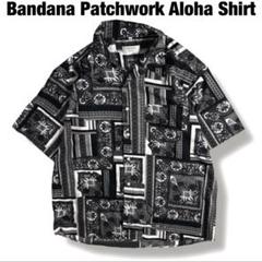 Bandana Patchwork Aloha Shirt バンダナアロハシャツのサムネイル