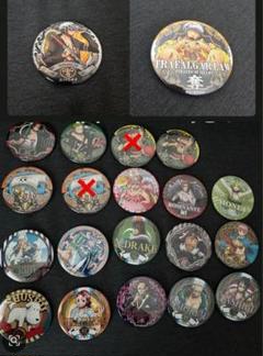 シャンクス WORLD 輩缶バッジ ワンピース 輩缶バッジ World ゾロ シャンクス スモーカー
