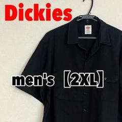 A305 【Dickies】半袖ワークシャツ【2XL】