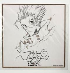 トライガン 内藤泰弘　ヴァッシュ　直筆サイン入り色紙。 Yahoo!オークション - 【サイン色紙】 『トライガン』 内藤泰弘 模写