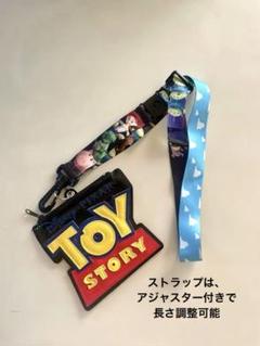トイストーリーネックストラップ付きコインケースストラップ長さ