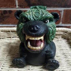 メロン熊　貯金箱