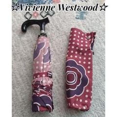 希少 ヴィヴィアンウエストウッド 傘 オーブ ブルー パープル ピンク Vivienne Westwood（傘 ・ ブルー・ネイビー/青色系）のフリマ