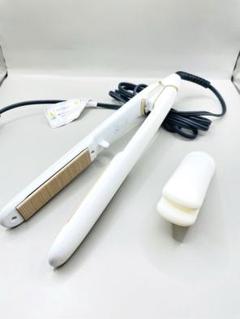 【ほぼ未使用品】KINUJO ストレートヘアアイロン ホワイト ほぼ未使用》 KINUJO 絹女 ストレート アイロン ホワイト LM-125