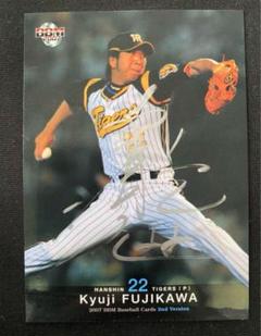 【貝柱、限定99】BBM 藤川球児　引退記念フォトパネル　直筆サイン入り BBM】藤川球児 サインカード