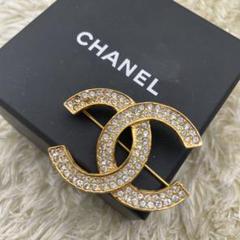 CHANEL シャネル　ダブルストーン　ココマーク　ブローチ 楽天市場】CHANEL シャネル ココマーク ダブル ラインストーン