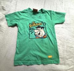 原始家族プリントストーン ヴィンテージキッズTシャツ　110120