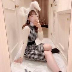 JILTU 千鳥柄 ワンピース ジルチュ jiltu pattern cape&dress 千鳥柄ワンピース - メルカリ