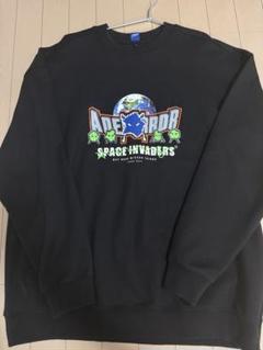 ADERERROR ブラック スウェット A2