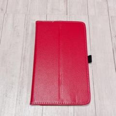 Lenovo Tab E8 ケース 薄型 軽量 レノボ タブレット レッド