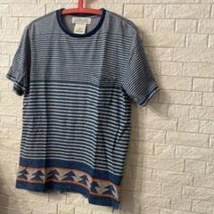 希少/Remi relief indigo border tshirt✳︎✳︎