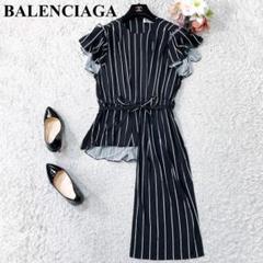 希少 美品 BALENCIAGA バレンシアガ ワンピース チュニック 黒