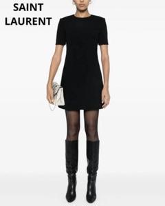 Yves Saint Laurent フレア ミニドレス