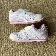 asics ベビーシューズ コットンピンク/ホワイト318 14.5cm