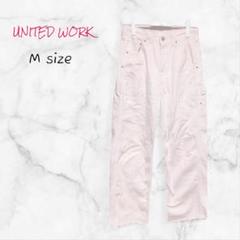 UNITED WORK ジーンズ ホワイト Mサイズ デニム