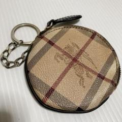 極美品　Burberry　バーバリー　コインケース　シャドウホース　サークル 極美品 Burberry バーバリー コインケース シャドウホース サークル