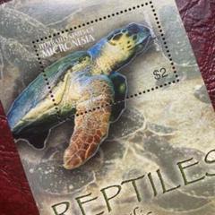 71908セール現品限　外国切手　ニウエ発行切手展クジラ小型シート 71908セール現品限 外国切手 ニウエ発行切手展クジラ小型シート