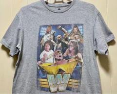 WWFアメリカ購入プロレス未使用シーツ激レア　ハルクホーガン　ヴィンテージ 古着 USA製】WWF 80s ハルクホーガン レスリング プロレス フラットシーツ