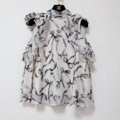 SNIDEL Sustainableリボンスリーブオーガンブラウスのサムネイル