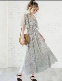 clear】クリア F タグ付き未使用 ワンピース ロング