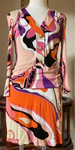 EMILIO PUCCI 膝丈ワンピース