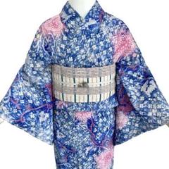 ™️5 未使用品 絞り染め 有松絞り 絞り浴衣 浴衣 - メルカリ