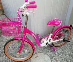 ミニーマウスデザイン 幼児用自転車 ピンク☆引き渡し限定