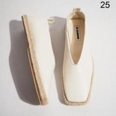 【未使用品】JIL SANDER エスパドリーユ 39 パンプス シューズ 未使用品】JIL SANDER エスパドリーユ 39 パンプス シューズ